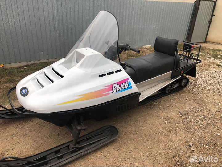 Наклейки на снегоход «Рысь»