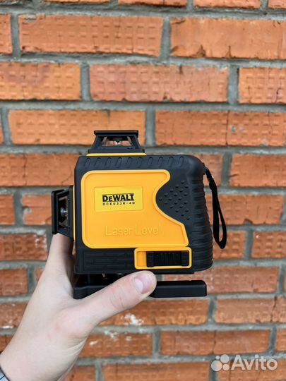 Лазерный уровень dewalt 4D нивелир 16 линий