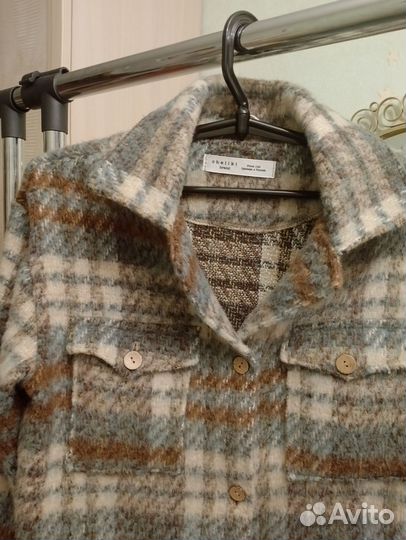 Пальто рубашка для девочки 140-146 размер