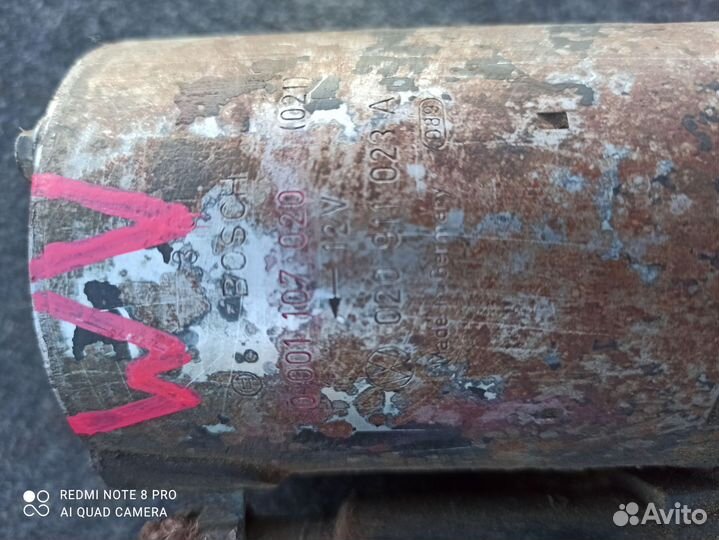 Стартер VAG, VW, Audi, 0 001 107 020