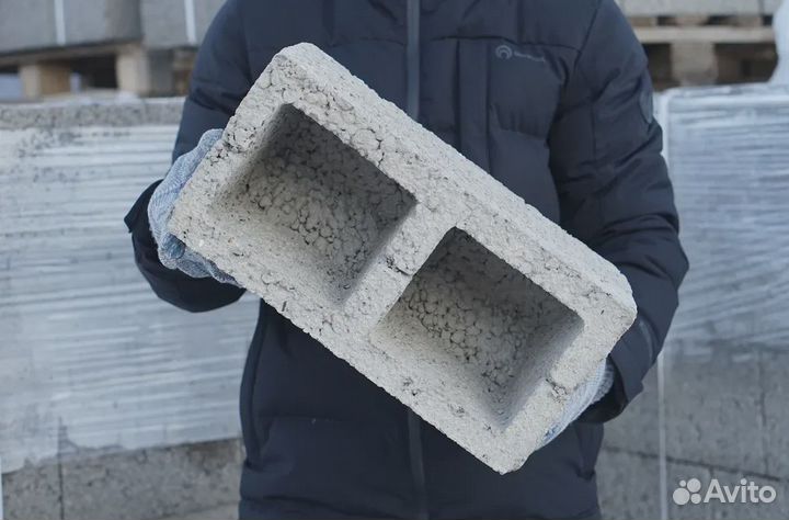 Керамзитобетонный блок