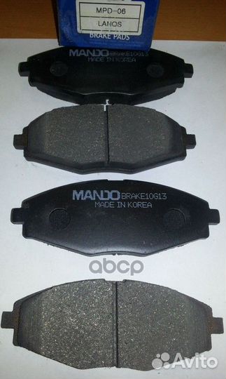 Колодки daewoo nexia (R13),matiz (M100,M150) /CH