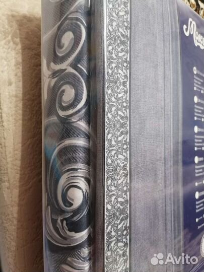 Белье постельное 1,5 сп поплин Простыня на резинке