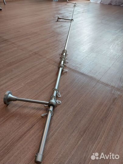 Гардина (карниз) настенная 3200мм металлическая