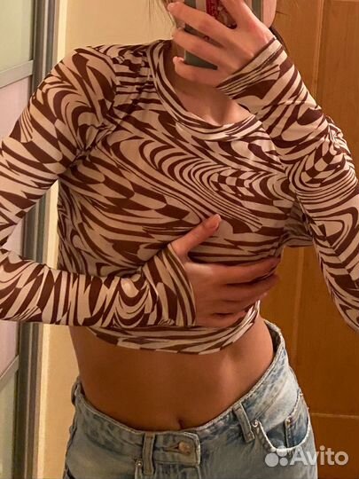 Прозрачный топ