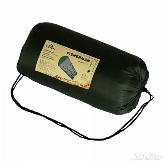 Спальный мешок до 0 состегив. Fisherman XXL/правый