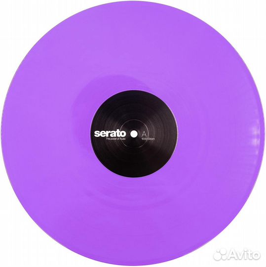 Serato Control Vinyl - 12 Neon Violet Pair