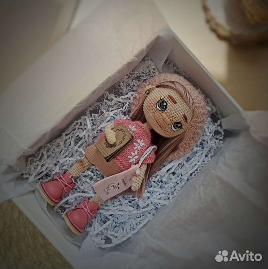 Интерьерная кукла ручной работы