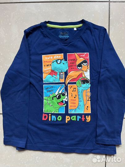 Лонгсливы 6 шт размер 110-116