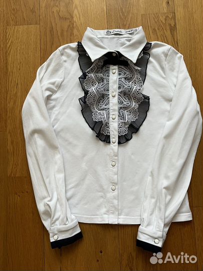 Блузки рубашки для школы 146-152