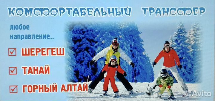 Трансфер минивэн