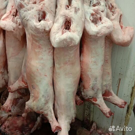 Баранина в тушах и полутушах