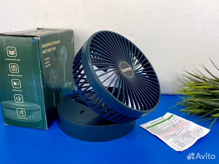Портативный вентилятор 8 часов работы