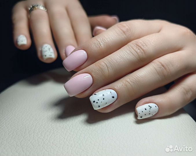 Маникюр, Наращивание ногтей, Гель-лак, рыбацкое