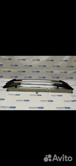Лада Калина рейлинги усиленные с багажником/сер.м