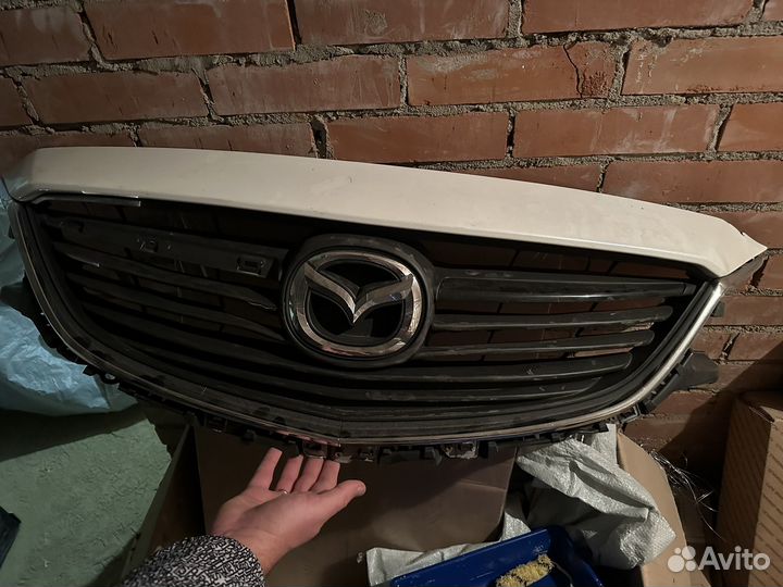 Решетка радиатора мазда 6 gj