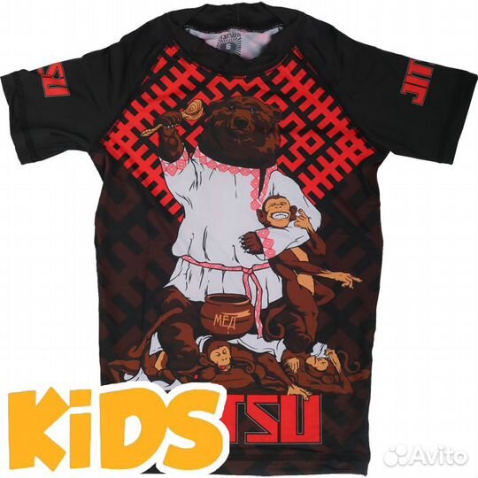 Рашгард детский Jitsu Потапыч (14 лет)