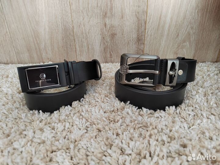 Мужской ремень из эко кожи philpp plein