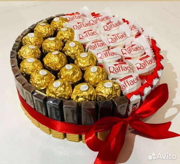 Торт из конфет