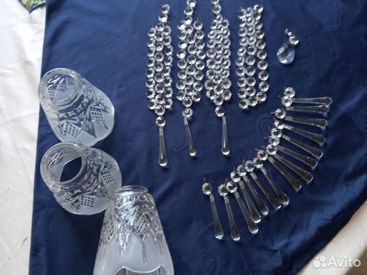 Подвески для люстры СССР