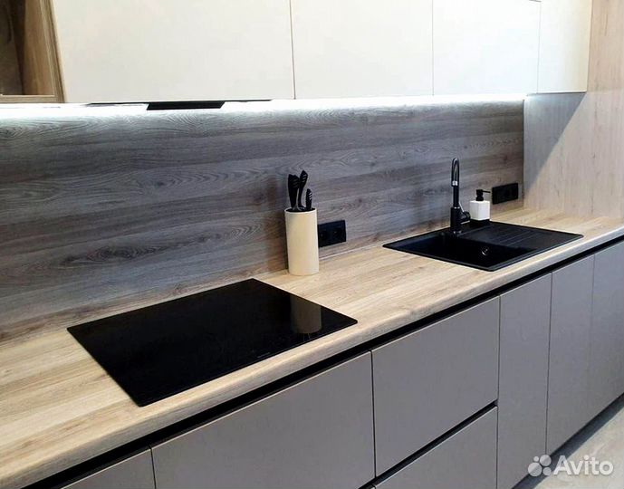 Современная кухня на заказ мдф фасады