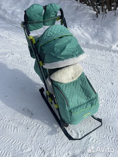 Коляска санки