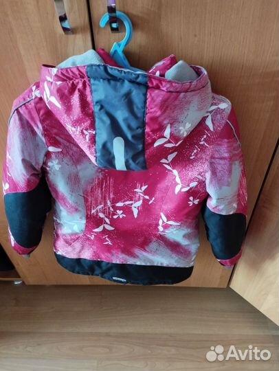 Куртка зимняя для девочки р. 140-146