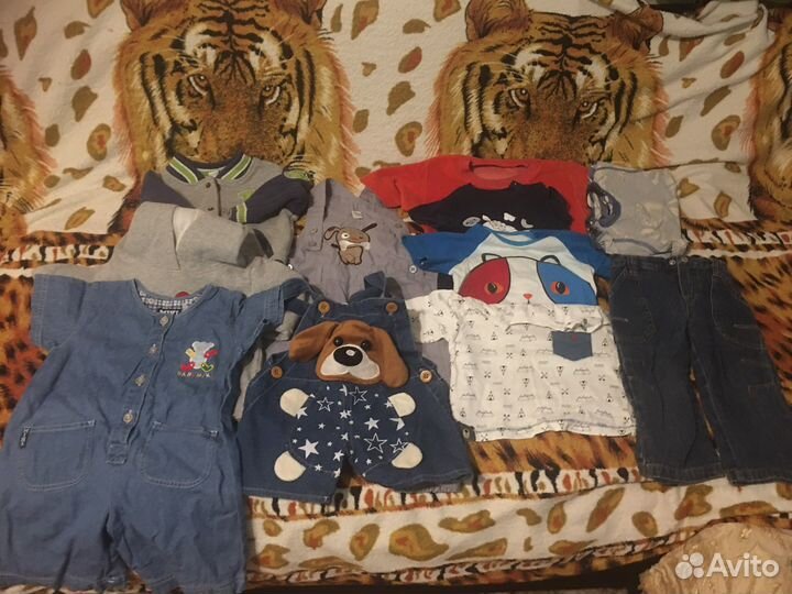 Пакет вещей на мальчика 80 размер