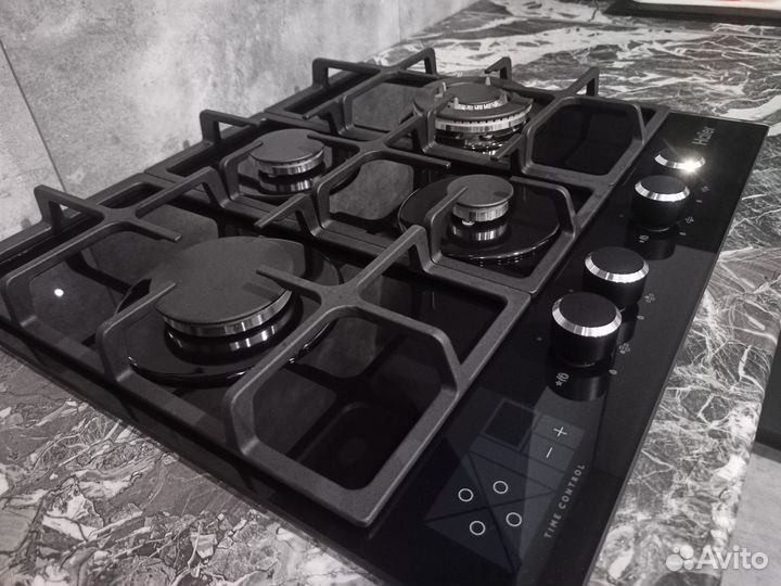 Газовая варочная панель Haier HHX-G64cwsb