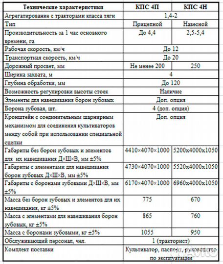 Культиватор Агроспецмаш КПС-4, 2023