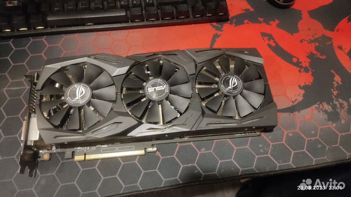 Видеокарта gtx 1060 6gb asus strix
