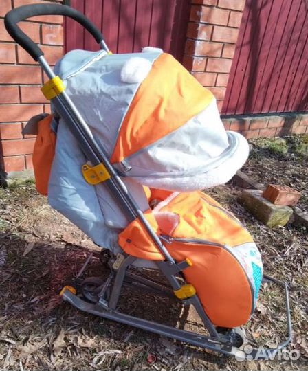Санки коляска ника