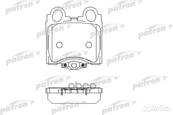 Колодки тормозные дисковые задн lexus: GS 97-05