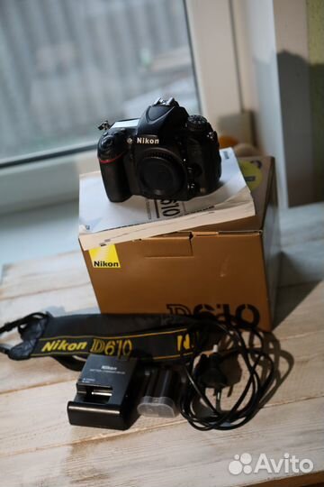 Nikon D610 body (пробег 128215)