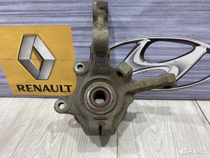 Кулак поворотный Цапфа Ступица в сборе Renault meg
