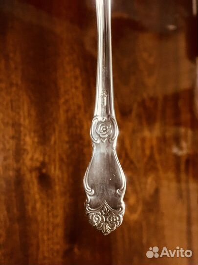 Чайные ложки мельхиор серебрение