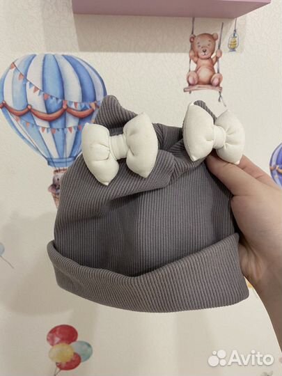 Шапка демисезонная для девочки