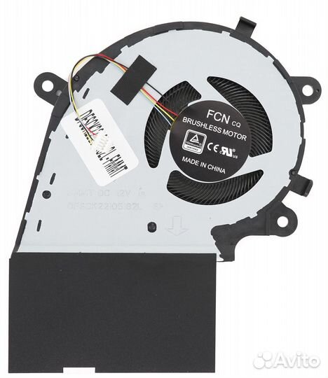 Кулер Asus ROG Strix G531 (4 pin) 12v