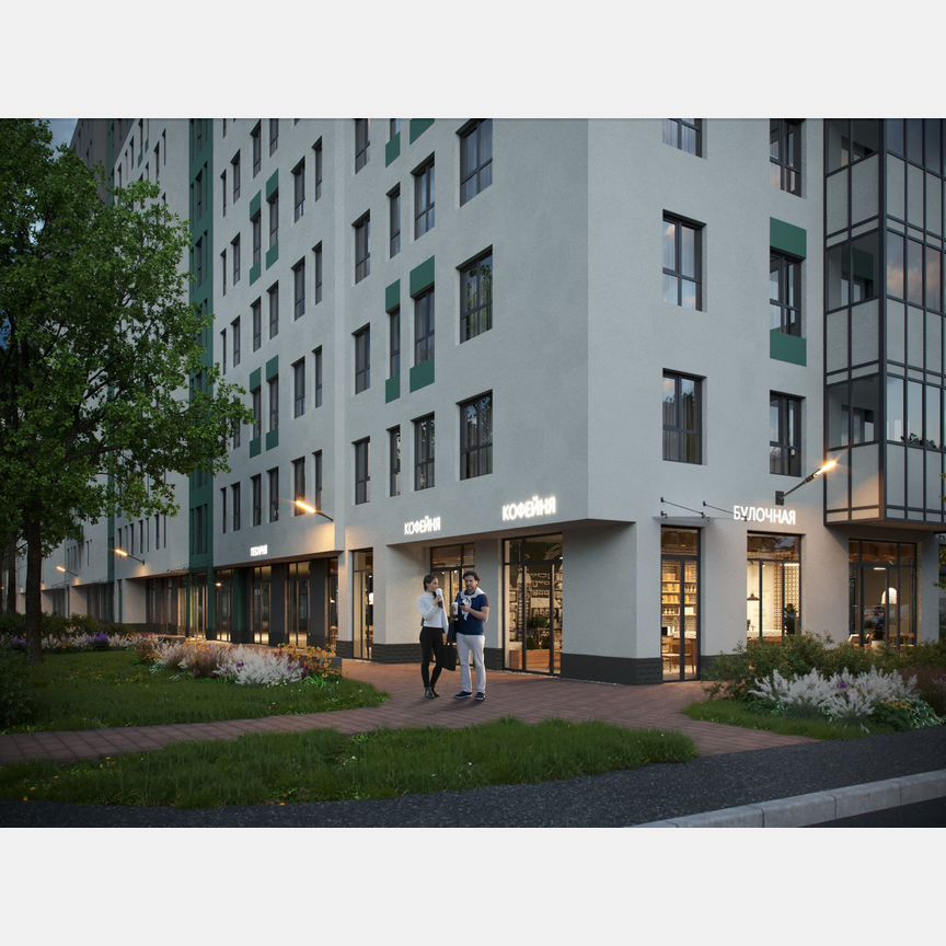 1-к. квартира, 30 м², 3/12 эт.