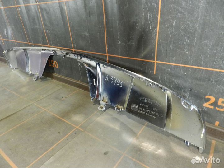 Спойлер бампера заднего - Mercedes-Benz GL- X166