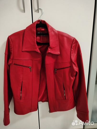 Куртка кожаная женская