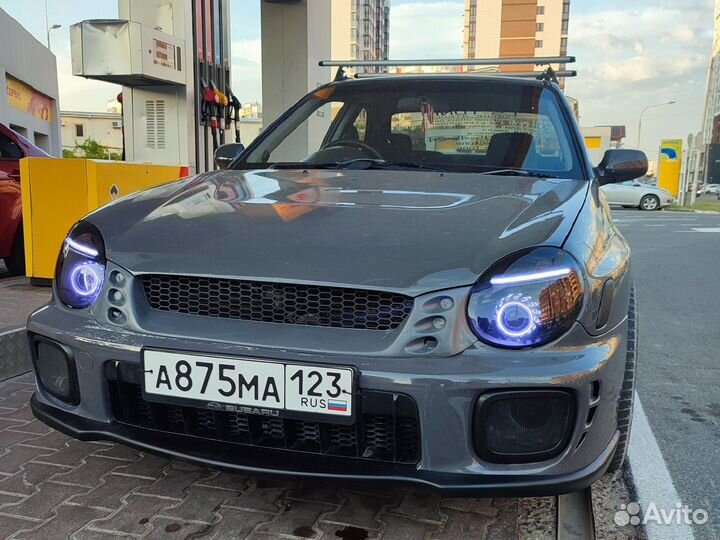 Авторская губа на Subaru Impreza GD WRX STI