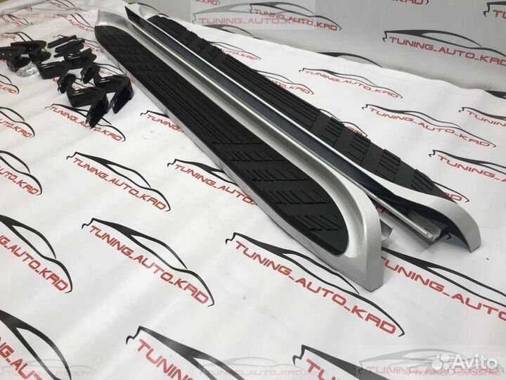 Подножки пороги Toyota Land Cruiser Prado 120 I721