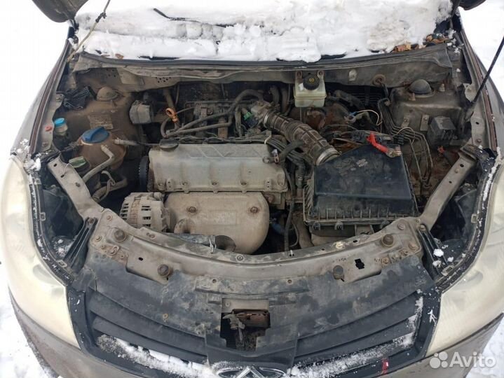 Chery Bonus 1.6 SQR477F, МКПП бампера нет