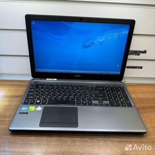 Ноутбук acer e1-570g 120gb SSD