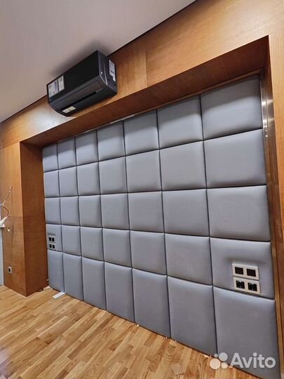 Мягкие стеновые панели, кровати, изголовья, 