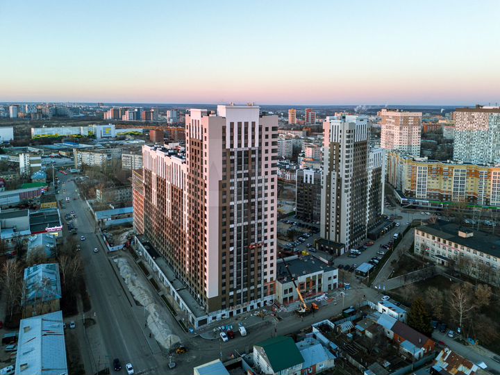 2-к. квартира, 61,6 м², 21/25 эт.