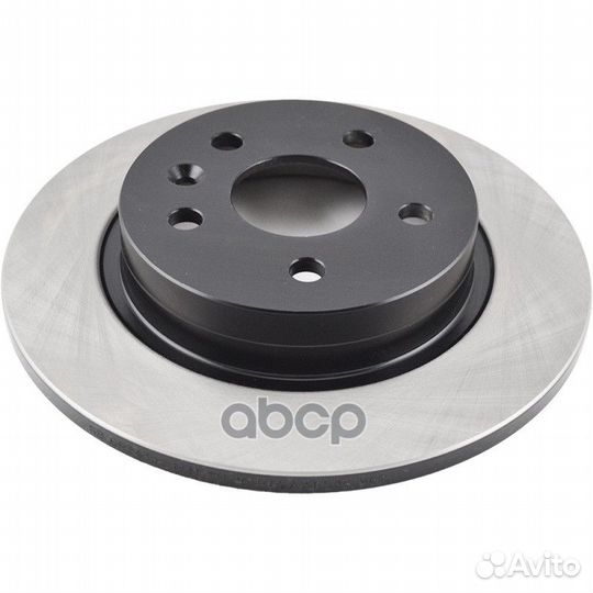 Диск тормозной задний не вентилируемый 268мм B