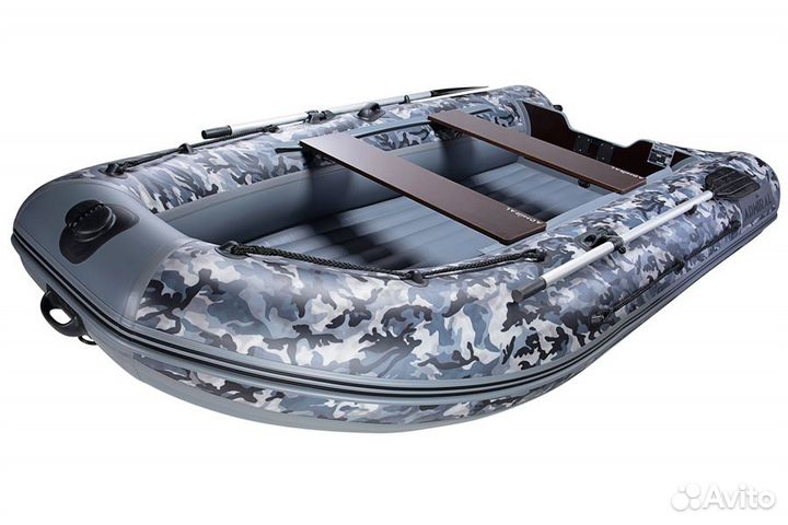 Лодка Адмирал 330 CF нднд; камуфляж