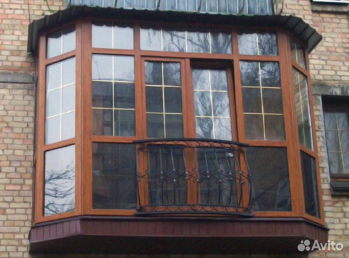 Окна на балкон